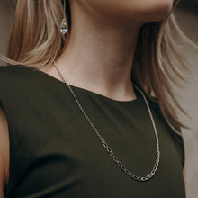 Load image into Gallery viewer, Silver Mixed Chain necklace