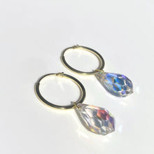 Load image into Gallery viewer, Gold Magic Creole earrings