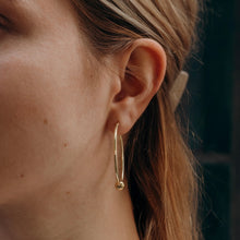 Load image into Gallery viewer, Gold Maxi Creole earrings