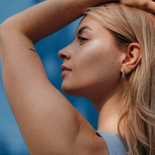 Load image into Gallery viewer, Silver Drop earrings