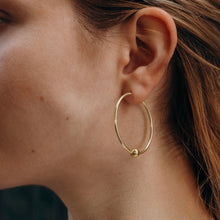 Load image into Gallery viewer, Gold Maxi Creole earrings