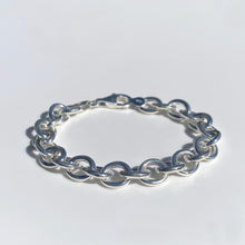 Load image into Gallery viewer, Silver Bold Chain bracelet