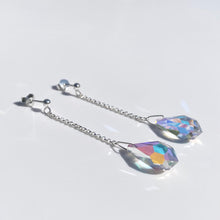 Load image into Gallery viewer, Silver Magic Drop earrings