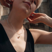 Load image into Gallery viewer, Silver Dice necklace