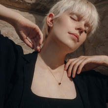 Load image into Gallery viewer, Gold Dice necklace