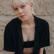 Load image into Gallery viewer, Gold Triple Ring necklace