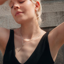 Load image into Gallery viewer, Silver Dice necklace
