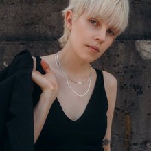 Load image into Gallery viewer, Silver Mariner necklace