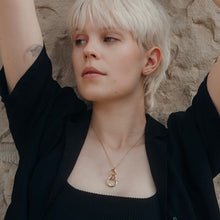 Load image into Gallery viewer, Gold Triple Ring necklace