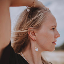 Load image into Gallery viewer, Gold Cherry earrings