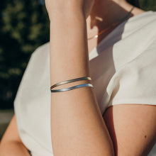 Load image into Gallery viewer, Silver Snake bracelet