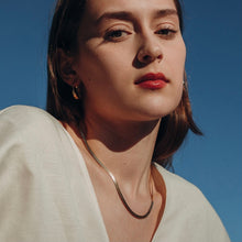 Load image into Gallery viewer, Gold Snake necklace