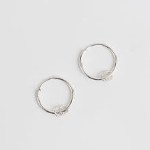 Učitaj sliku u preglednik galerije, Srebrne Midi Creole Rings naušnice