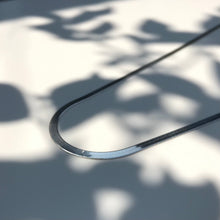 Load image into Gallery viewer, Silver Snake necklace