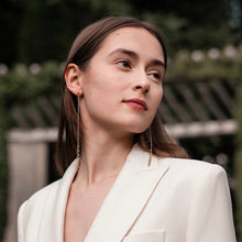 Load image into Gallery viewer, Gold Leo earrings